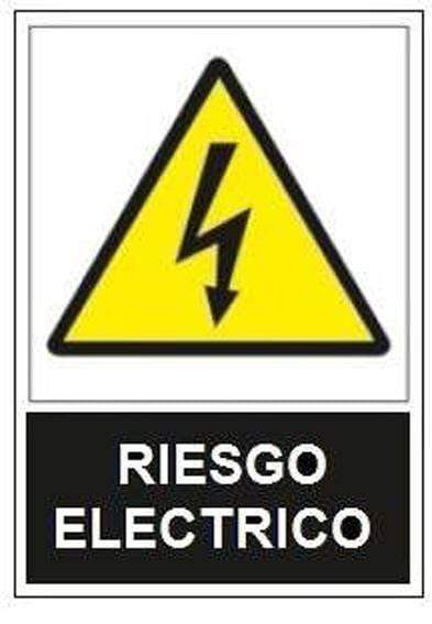 JG Señalizacion Señal advertencia-riesgo-electrico-sa1000-JG Señalizacion