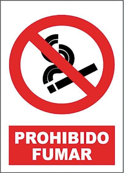 JG Señalizacion Señal prohibido fumar sp850 40x30 JG Señalizacion