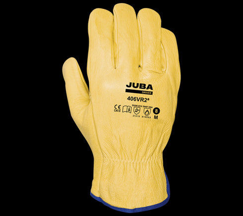Juba 9 / Amarillo Guante Juba - B406VR2ª DRIVER - PACK 12 UNIDADES