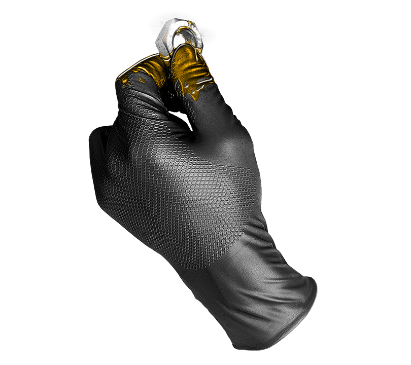 Guantes Desechables Hand-e Touch Blue Nitrile 200 Large | Cuotas Sin