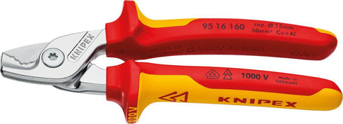 KNIPEX ALICATE CORTACABLES 9516-160MM VDE1000V