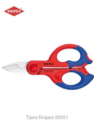 KNIPEX Tijera Tijera de electricista Knipex 95051 55SB