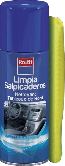 KRAFFT LIMPIA SALPICADEROS 400ML + BAYETA 14146
