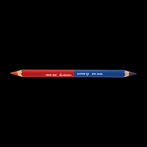 Bellota Lapiz carpintero 50245-3 rojo/azul Bellota - PACK 3 UNIDADES