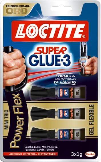 LOCTITE PEG.S.GLUE3 3X1GR POWER GEL FLEX 2640066