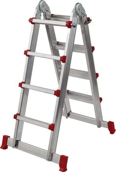 MARCA ESCALERA TELESCOP.ALUM.3,83M-4X4P EN-131