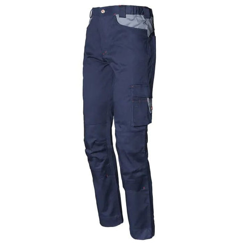 Industrial Starter Ropa de trabajo S / Azul - Gris Pantalon Stretch 8731 Industrial Starter