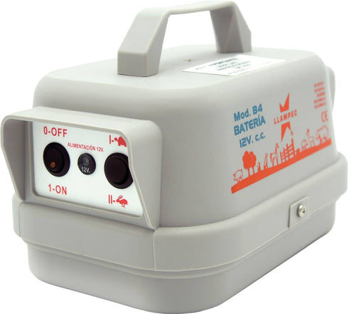 LLAMPEC Pastor a bateria Llampec Modelo B4. Con batería externa de 12V