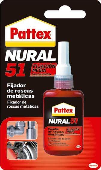 PATTEX NURAL 51 24ML 2625450 ROSCAS METALICAS