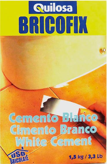 QUILOSA BRICOFIX CEMENTO 88138-1,5KG. BLANCO