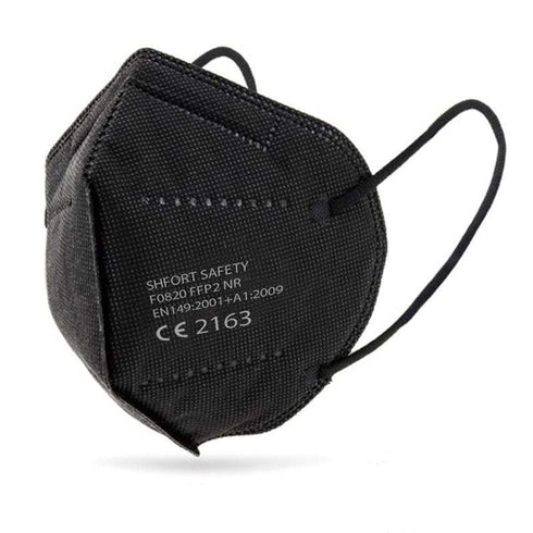 SAFETOP Higiene Mascarilla FFP2 NR Safetop F0820N color negro. Caja 50 unidades