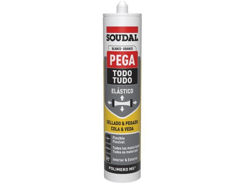SOUDAL Polimero Pega Todo 290ml Soudal - Pack 12 Unidades