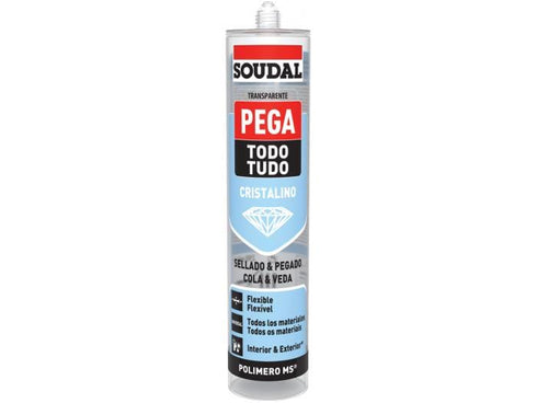 SOUDAL POLIMERO PEGATODO 290ML-130597 TR - PACK 12 UNIDADES