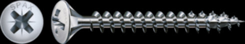 SPAX Spax Tornillo Universal Cabeza Gota de Sebo