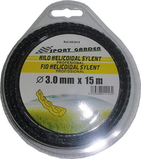 SPORT GARDEN HILO HELICOIDAL SILENCI.HS4015 4,0MMX15M
