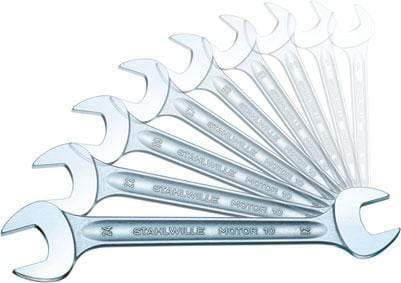 STAHLWILLE JGO.LLAVE PLANA BOCA FIJA 10/08 PZAS