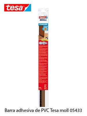 TESA-TAPE Marrón / Pack de 5 Barra adhesiva de PVC Tesa moll 05433