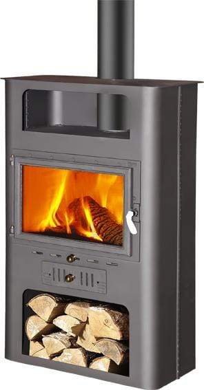 THECA ESTUFA LEÑA BURD.584 18KW 97,5X60,5X40,5
