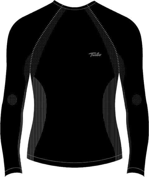 TURBO CAMISETA M/L CLIMATHER 11815 NEGRO T-L