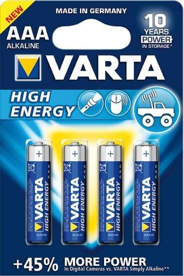 VARTA PILA ALC.4903-LR-03 AAA BLIS(4) VARTA