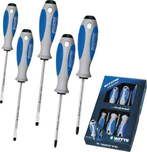 Juego de 5 Destornilladores Witte Maxpro